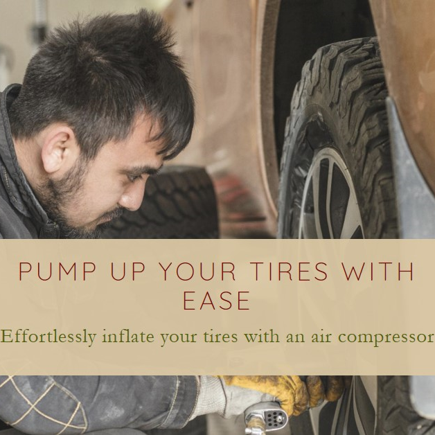 Can air compressor inflate tires