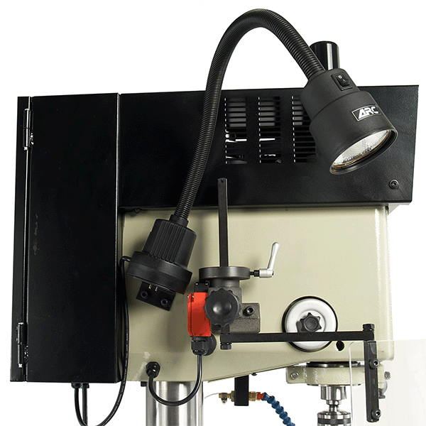 Baileigh DP-1000VS Variable Speed Drill Press Side