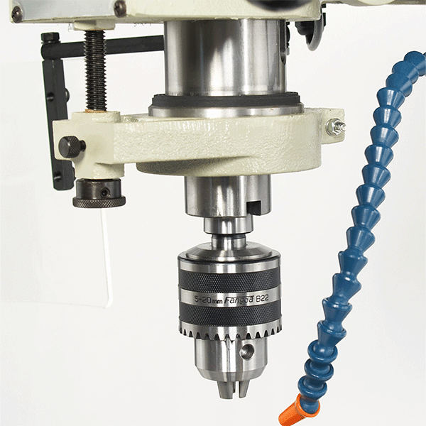 Baileigh DP-1250VS Variable-Speed Drill Press Chuck