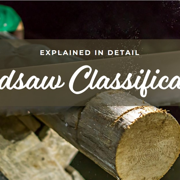 How are bandsaws classified