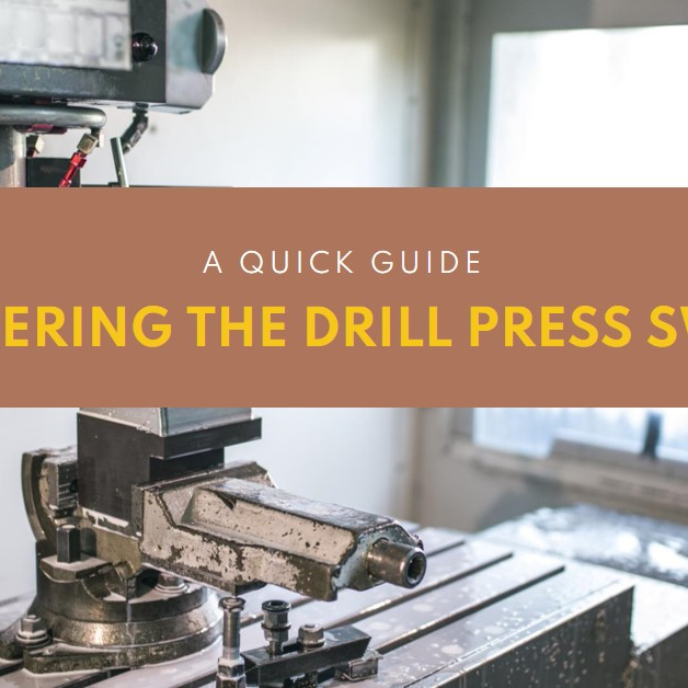 What is drill press swing