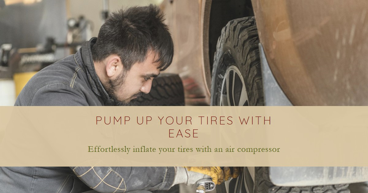 Can air compressor inflate tires