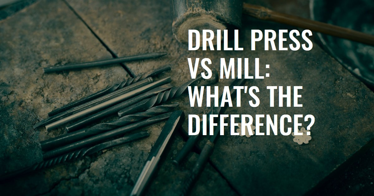 Can a drill press be used as a mill