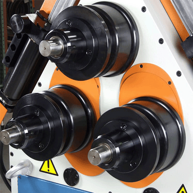 Baileigh R-H85 Hydraulic Roll Bender Closeup